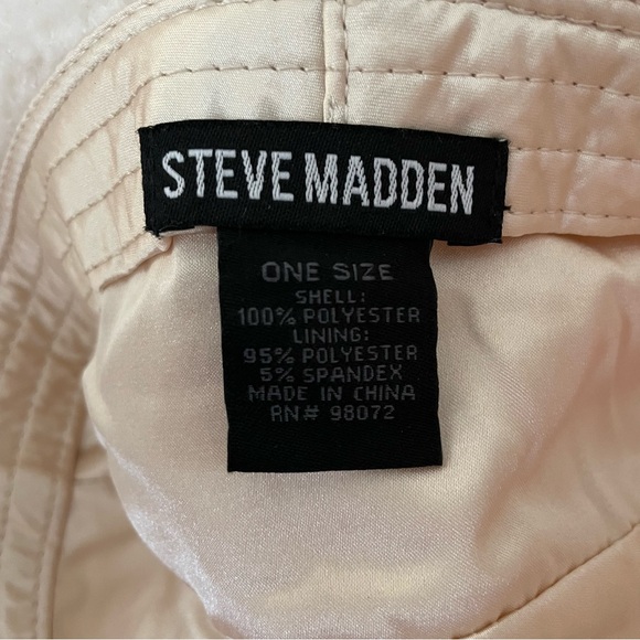 Steve Madden Sherpa Bucket Hat Satin Lined NWT - Picture 6 of 10